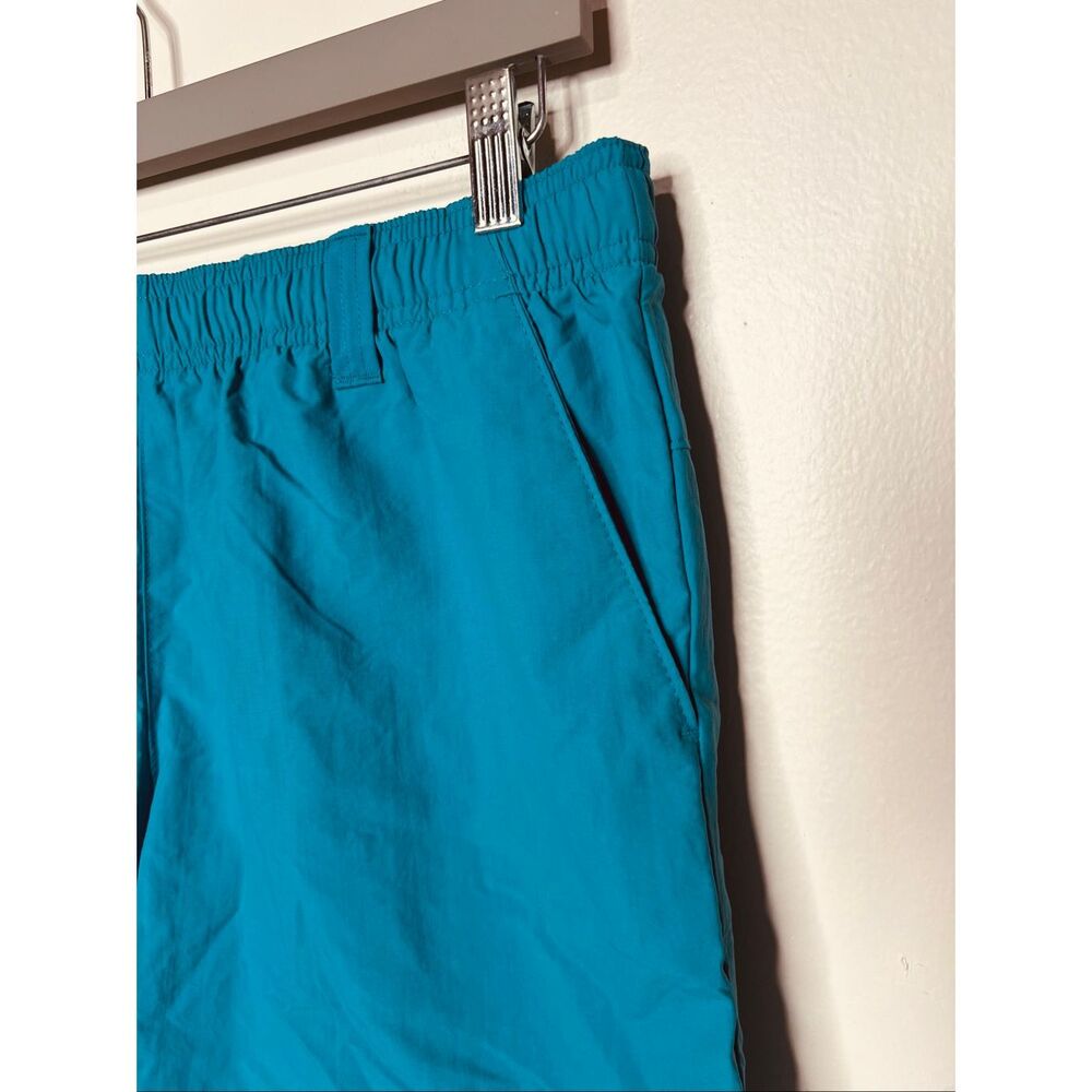 Columbia PFG Teal Blue Shorts Sz M Nylon Women's - Picture 2 of 8